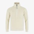 Alpage Half Zip Sweater, Cream white