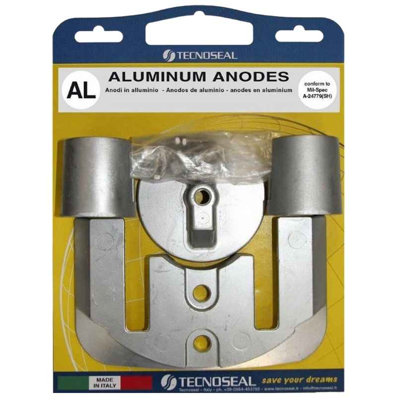 BA Mercury / Mercruiser Engine Anode KIT for Bravo II-III Aluminium