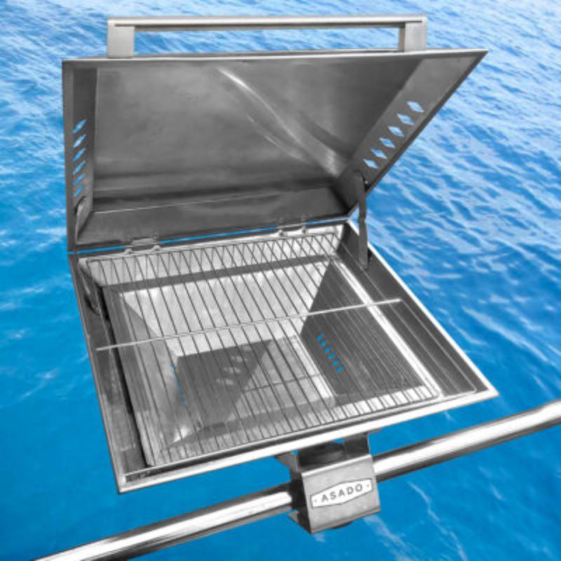 Asado Boat BBQ with Lid