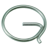 Blue Wave Stainless Steel Split Ring