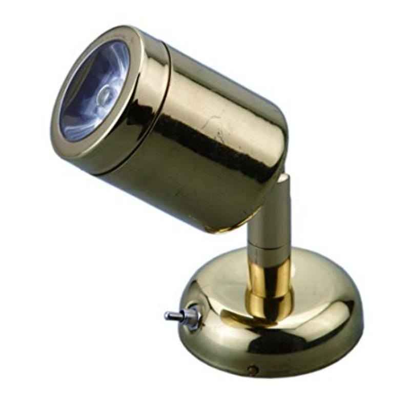 Chrome Plated Brass LED Reading Light