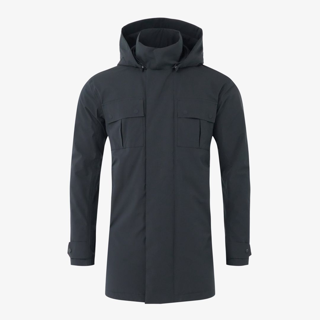 Gelu Insulated Coat, Dk Navy Blue