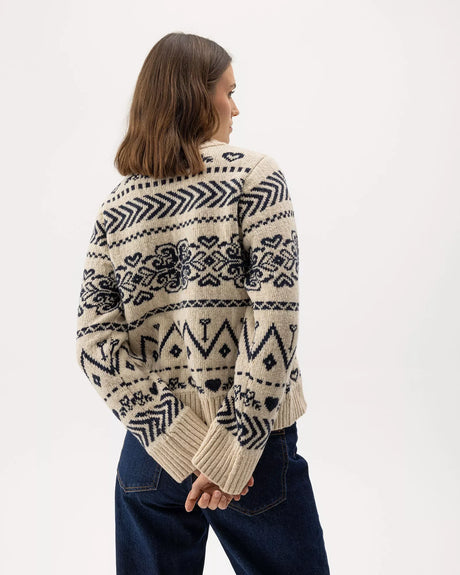Holebrook Magda Crew Sand/Navy