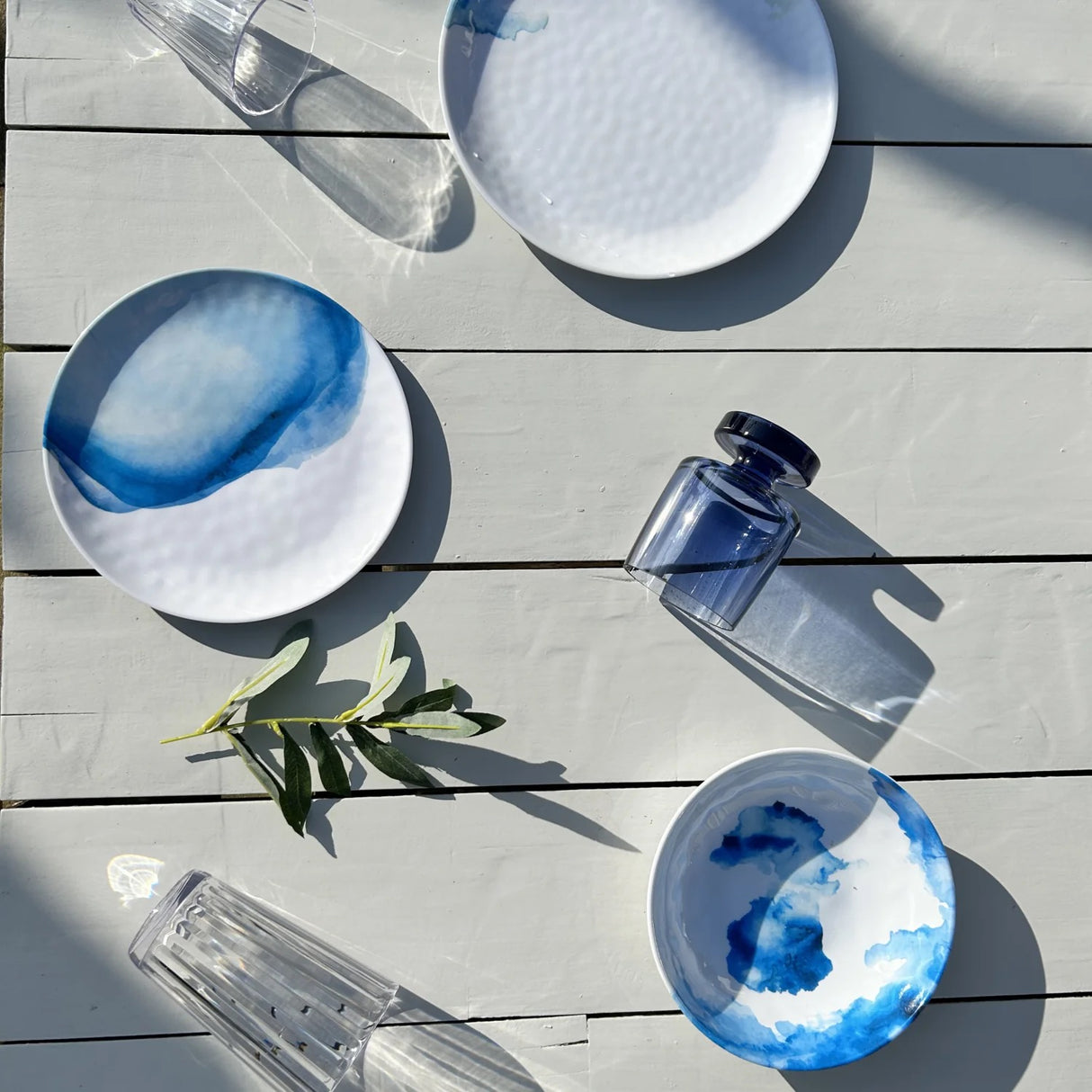 Deep Sea Melamine Dining Set