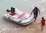 Suzuki 4hp 4 stroke, outboard engine.