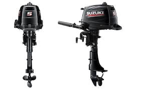 Suzuki 5hp 4 stroke, outboard engine.