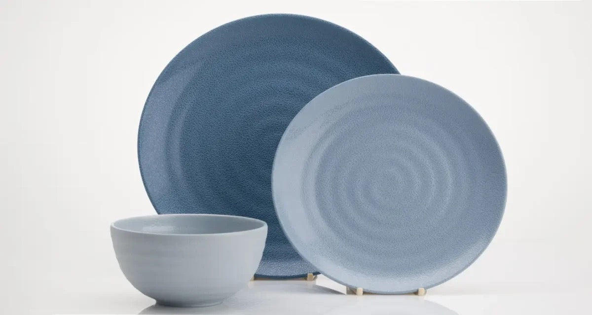 Shades of blue Melamine Dining Set