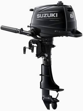 Suzuki 6hp 4 stroke, outboard engine.