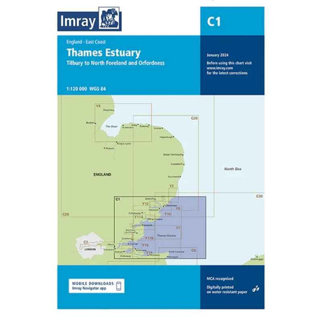 imray-chart-c1-thames-estuary Default Title_1