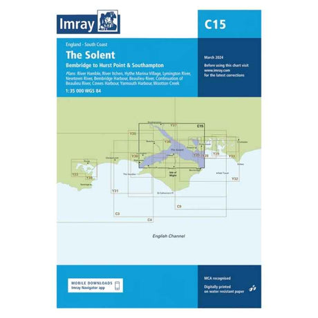 imray-chart-c15-the-solent Default Title_1