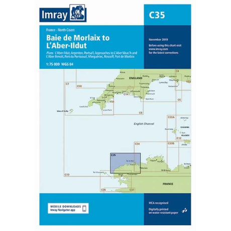 imray-chart-c35-baie-de-morlaix-to-laber-ildut Default Title_1
