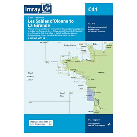 imray-chart-c41-les-sables-dolonnes-to-gironde Default Title_1