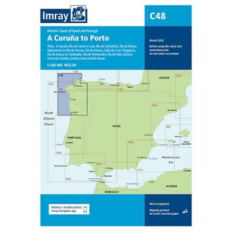 imray-chart-c48-a-coruna-to-porto LJ_1