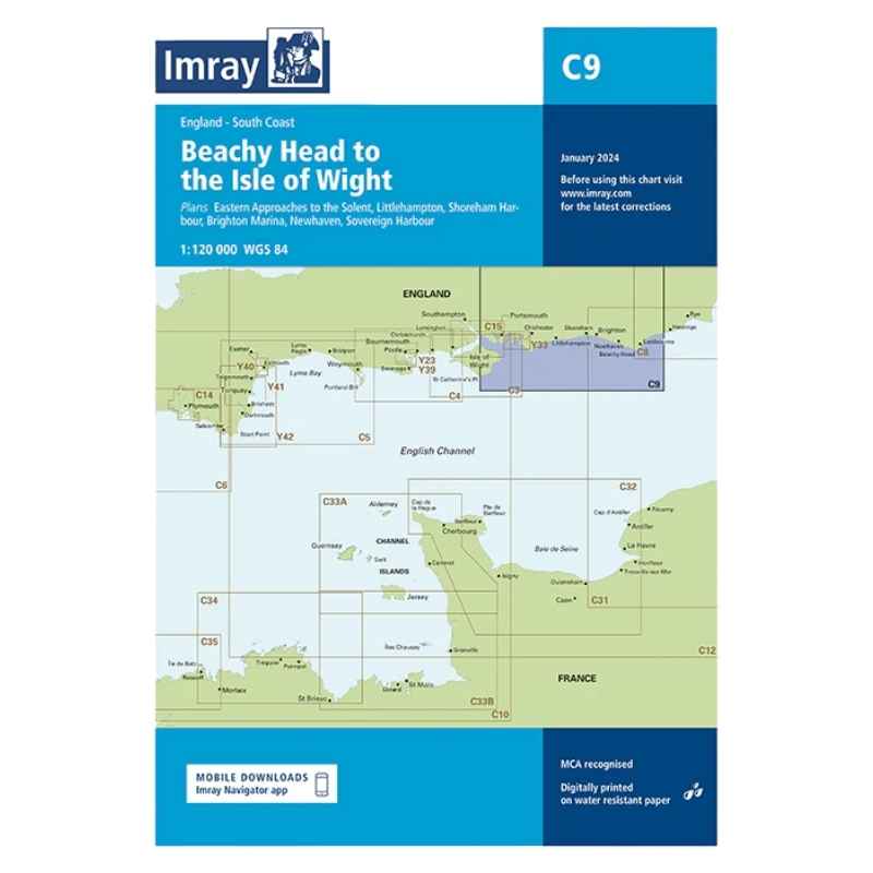 imray-chart-c9-isle-of-wight-to-beachy-head Default Title_1