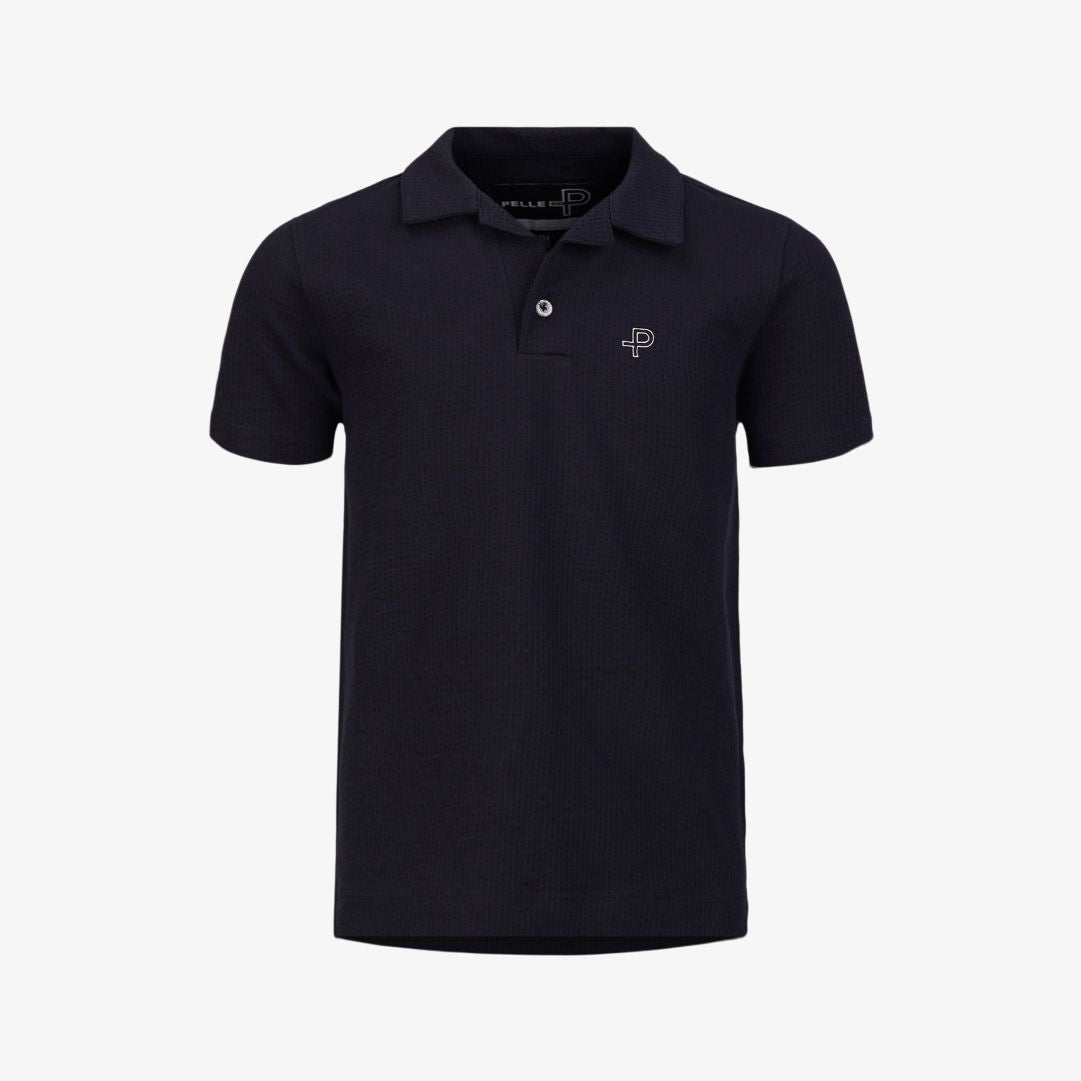JR Dock Camp collar Shirt, Dk Navy Blue
