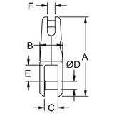 Kong Anchor Connector with Swivel