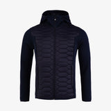 Levo Quilted Hood, Dk Navy Blue