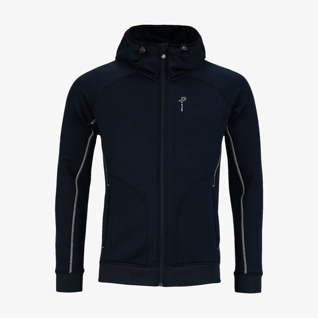 Levo Rib Hoodie, Dk Navy Blue
