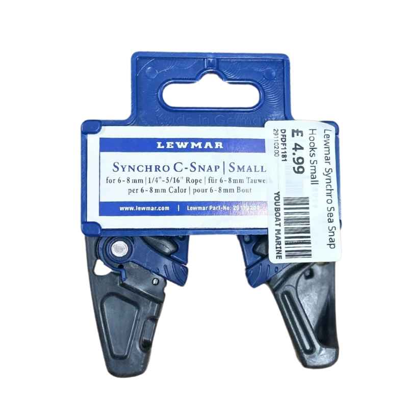 Lewmar Synchro Sea Snap Hooks Small