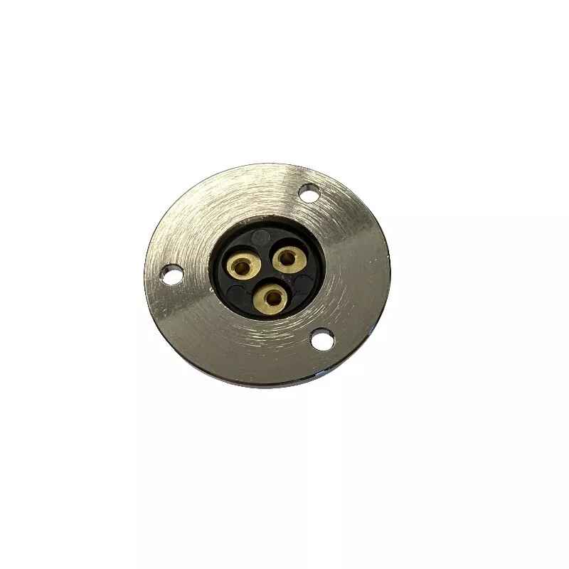 Seaworld/Trem Plug & Socket 5 Amp 3 Pin Chrome 42mm