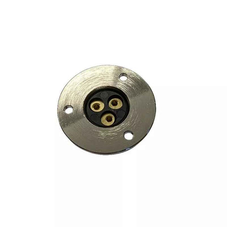 Seaworld/Trem Plug & Socket 5 Amp 3 Pin Chrome 42mm