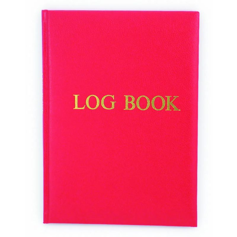 Meridian Zero Log Book Red