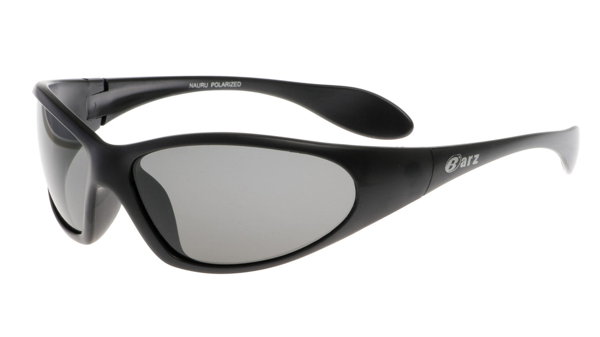 Barz Optics Nauru Acetate Polarised Matt Black/Grey
