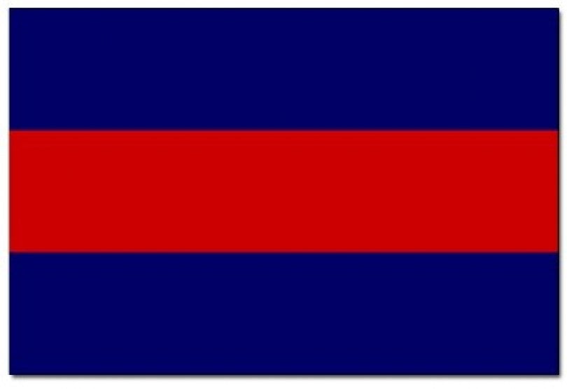 Naval Numeral Flag 3 30x45cm