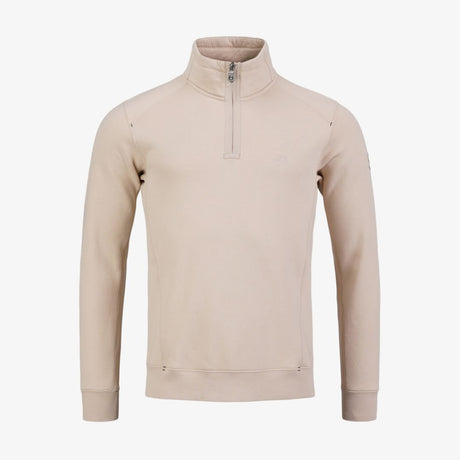 P-Half Zip, Lt. Beige Oak