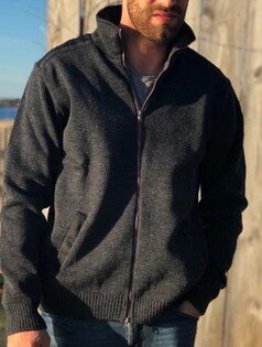 Holebrook Men's Peter Wool Full Zip Windproof