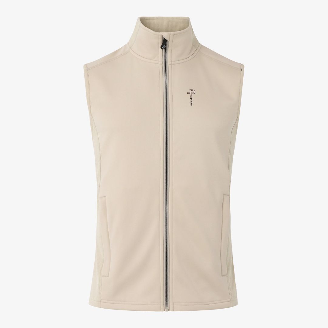 Plannard Vest, Lt. Beige Oak