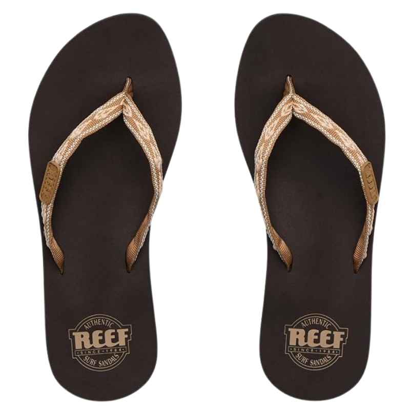 Reef W Ginger Black/Black - Size UK 5