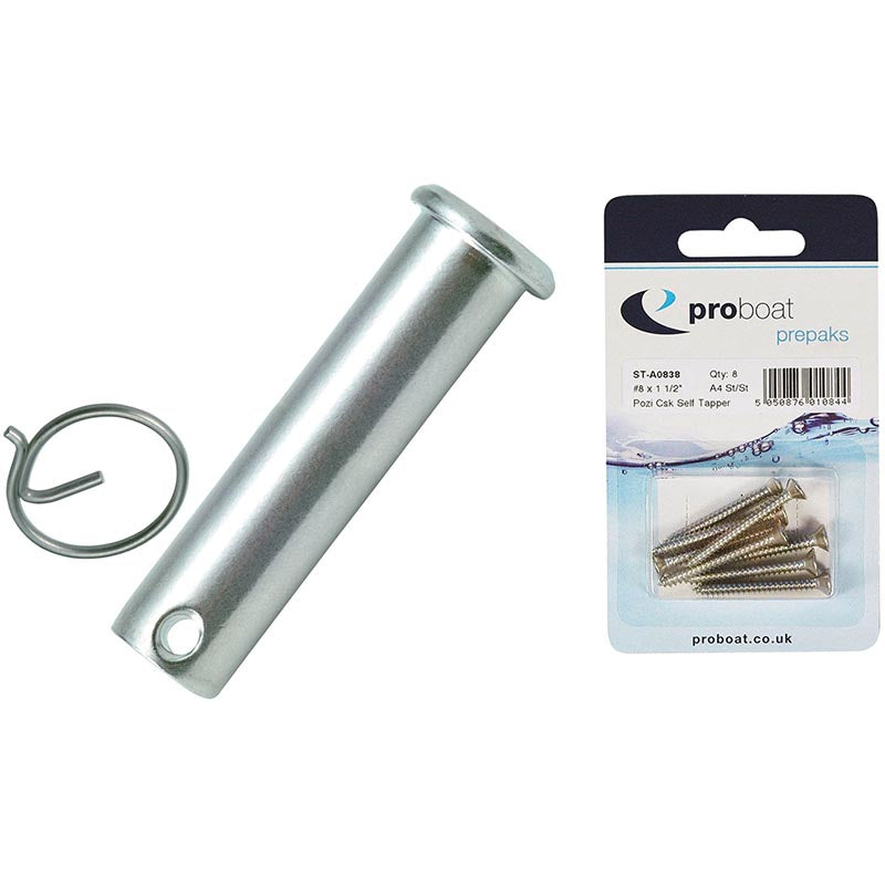 Clevis Pin & Split Ring 5 x 18mm