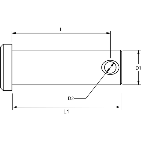 Clevis Pin & Split Ring 5 x 18mm