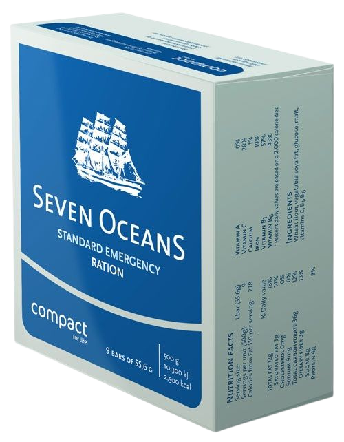 Seven Oceans Emergency Food Ration 500g