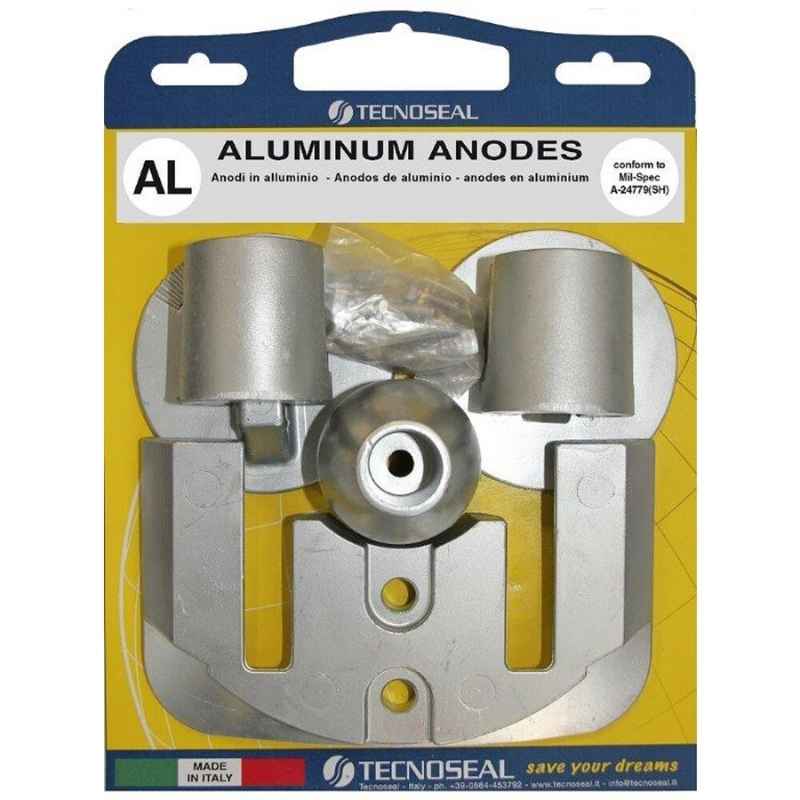 BA Mercury / Mercruiser Engine Anode KIT for Bravo II-III Aluminium