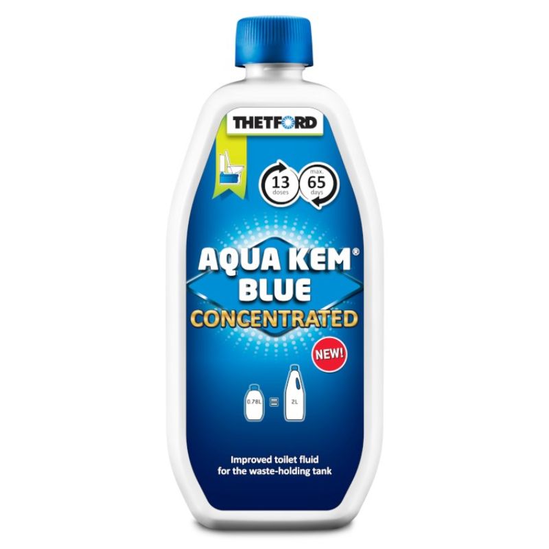 Thetford Aqua Rinse Blue Concentrated Fluid 780ml