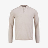 Tiller Polo, Lt. Beige Oak Melange