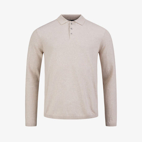 Tiller Polo, Lt. Beige Oak Melange
