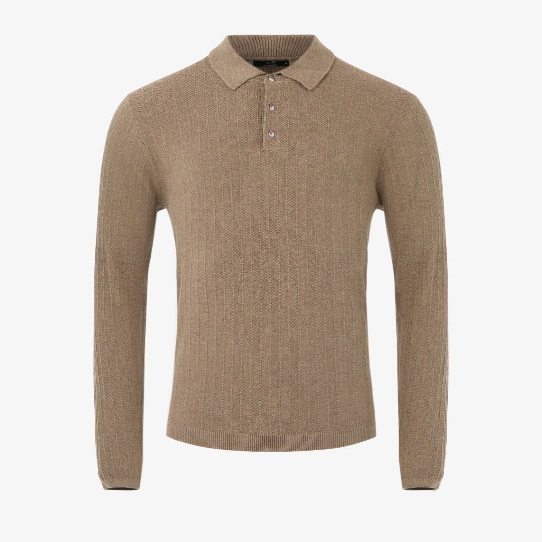 Pelle P Tiller Herringbone Polo