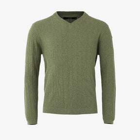 Pelle P Tiller Herringbone V-neck