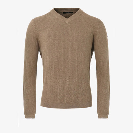 Pelle P Tiller Herringbone V-neck