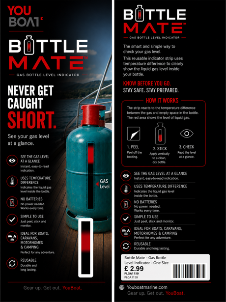 Bottle Mate - Bottled gas level indicator.