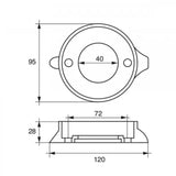 Volvo Penta Saildrive Ring Anode 120S VP 0086