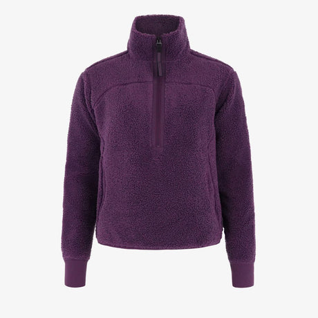 W Alpage Half Zip Sweater, Dark Heather