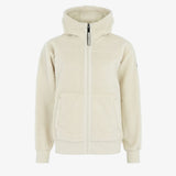 W Alpage Zip Hood, Cream white