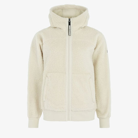 W Alpage Zip Hood, Cream white