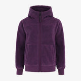 W Alpage Zip Hood, Dark Heather