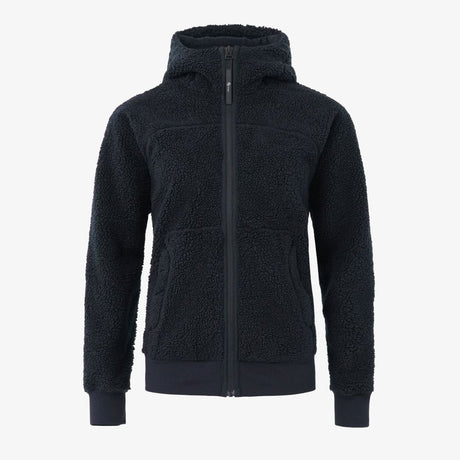 W Alpage Zip Hood, Dk Navy Blue