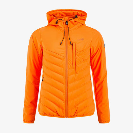W Arolla Hood Jacket, Blazing Orange